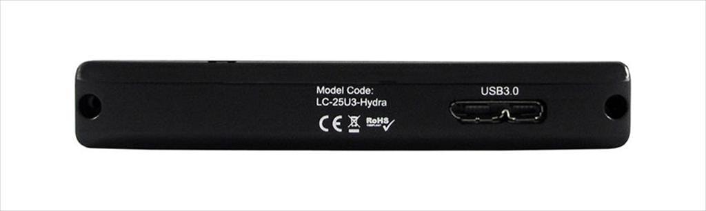 ENCLOSURE 2.5" USB 3.0 LC-POWER 25U3-HYDRA