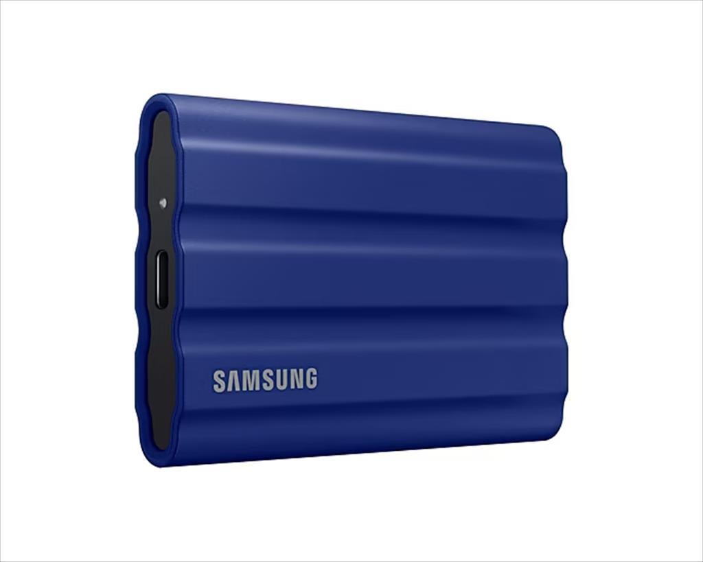 EXTERNAL SSD SAMSUNG T7 Shield 1TB USB 3.2 Gen2 Blue, MU-PE1T0R/EU