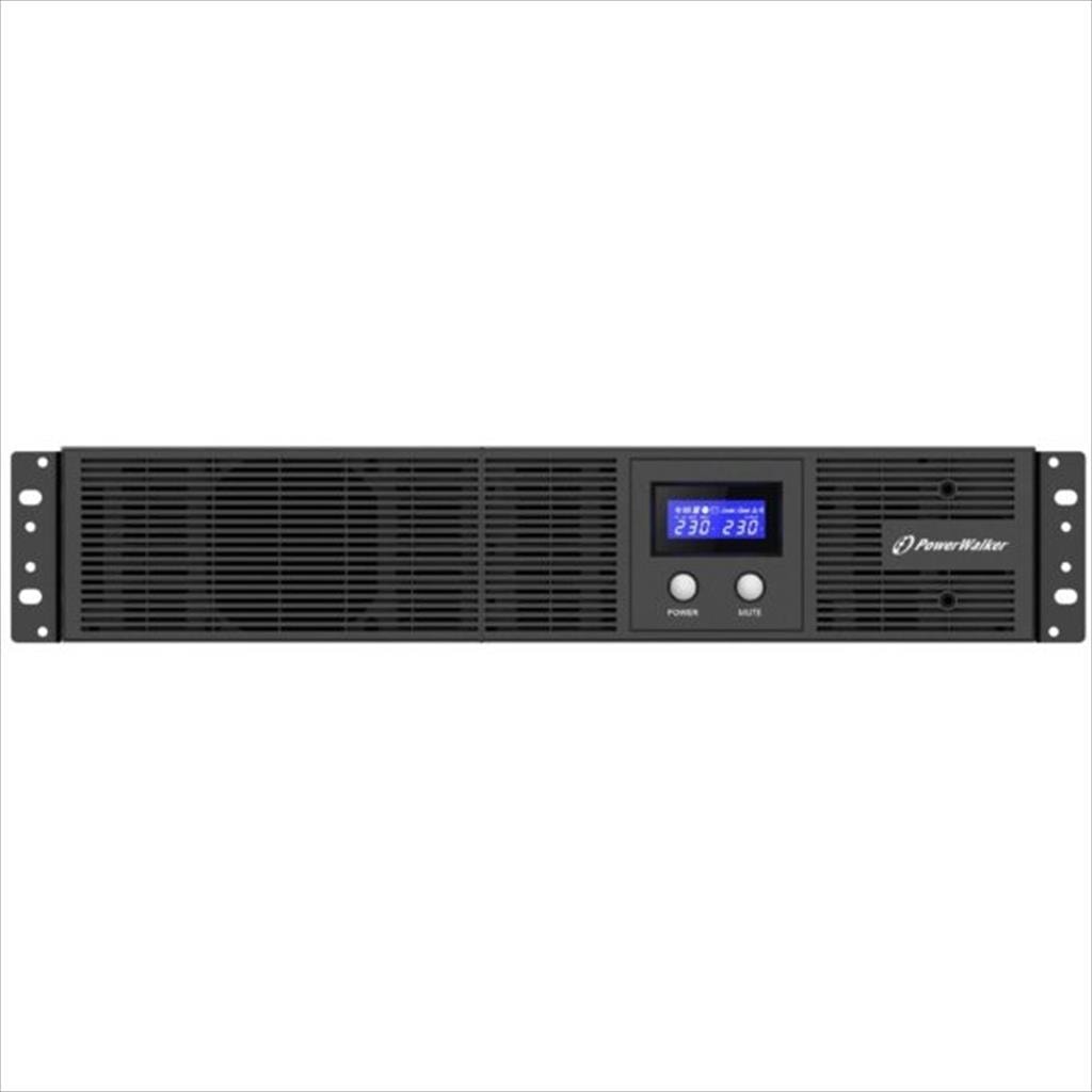 UPS 2200VA / 1320W POWERWALKER VI 2200 RLE, LCD Display 4x IEC C13, USB, RS232, 10121100