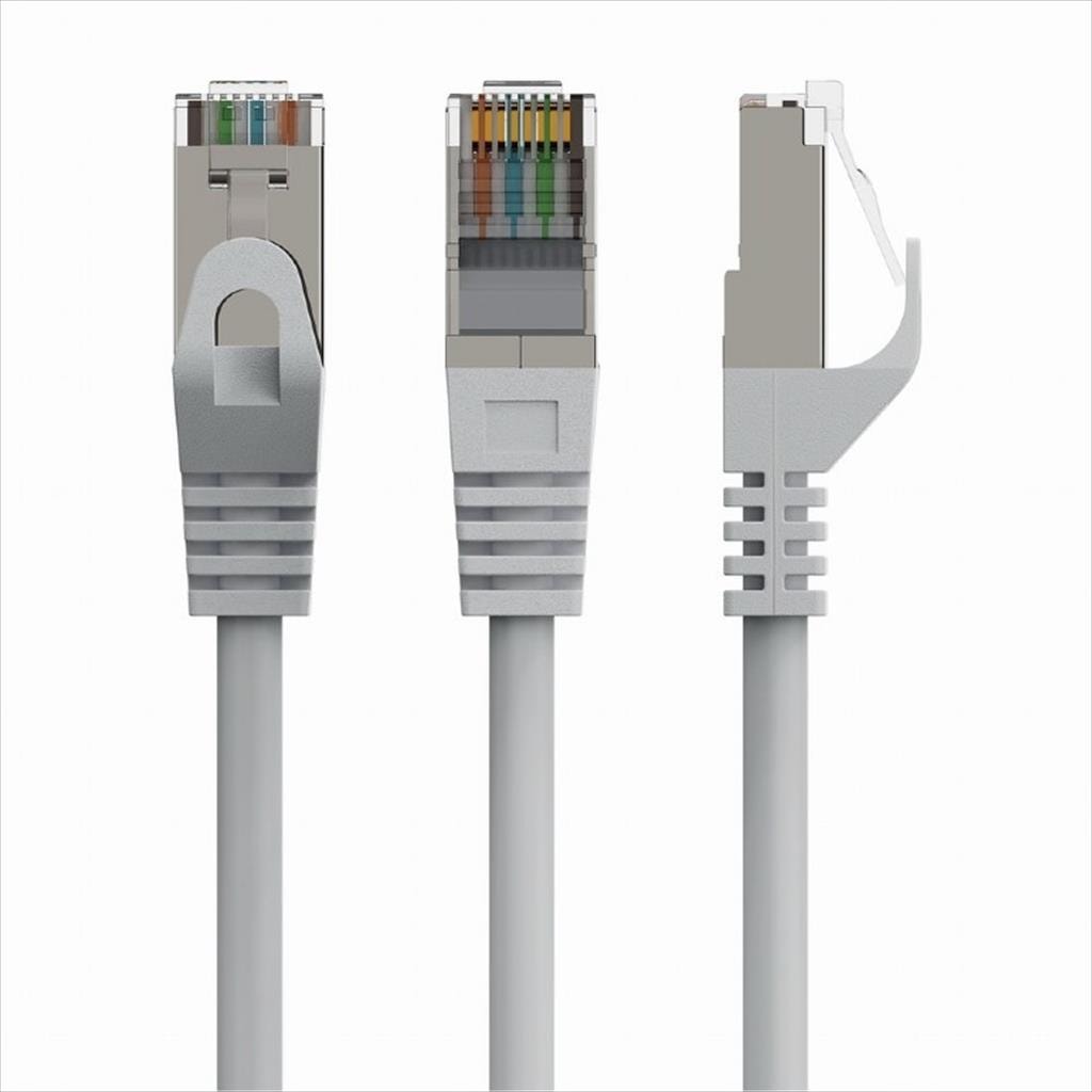 CABLES NET PATCH S/FTP CAT6A LSZH 0.25m grey Cablexpert