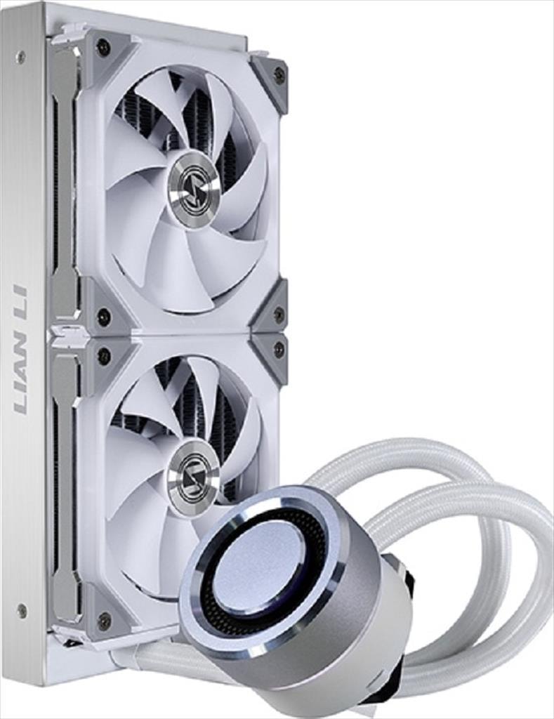 COOLERS CPU AIO LIAN LI GALAHAD 240 SL EDITION ARGB, 2x120mm PWM UNI FANS ARGB fans, White, GA240SLA